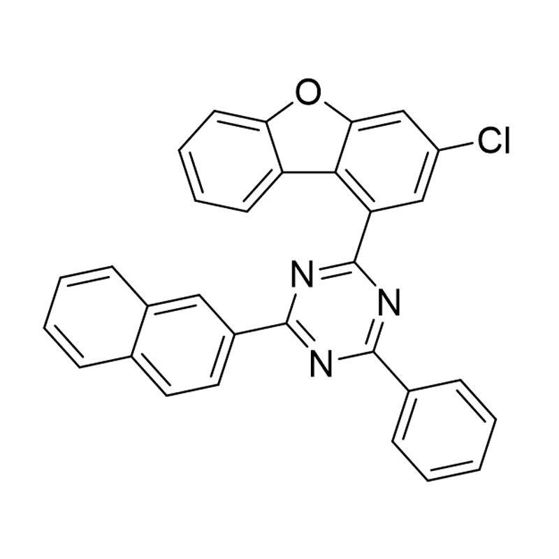 1,3,5-Triazin, 2-(3-Chlor-1-dibenzofuranyl)-4-(2-naphthalinyl)-6-phenyl-