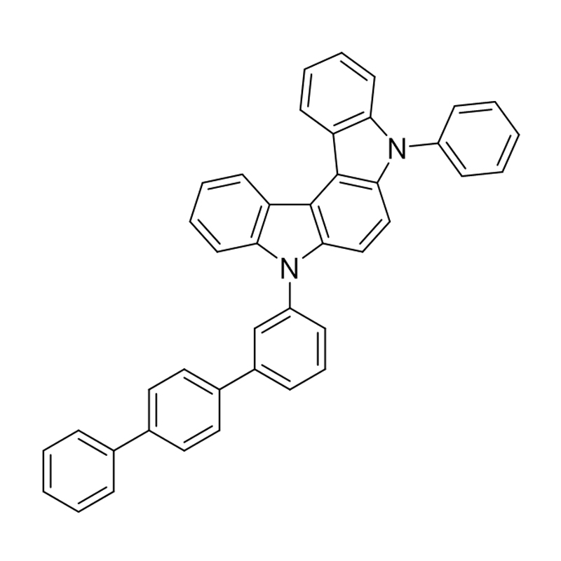 5,8-Dihydro-5-phenyl-8-[1,1′:4′,1′′-terphenyl]-3-ylindolo[2,3-c]carbazol