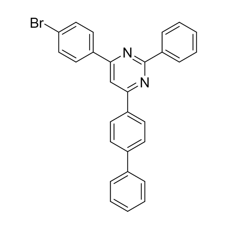 4-(Biphenyl-4-yl)-6-(4-bromphenyl)-2-phenylpyrimidin